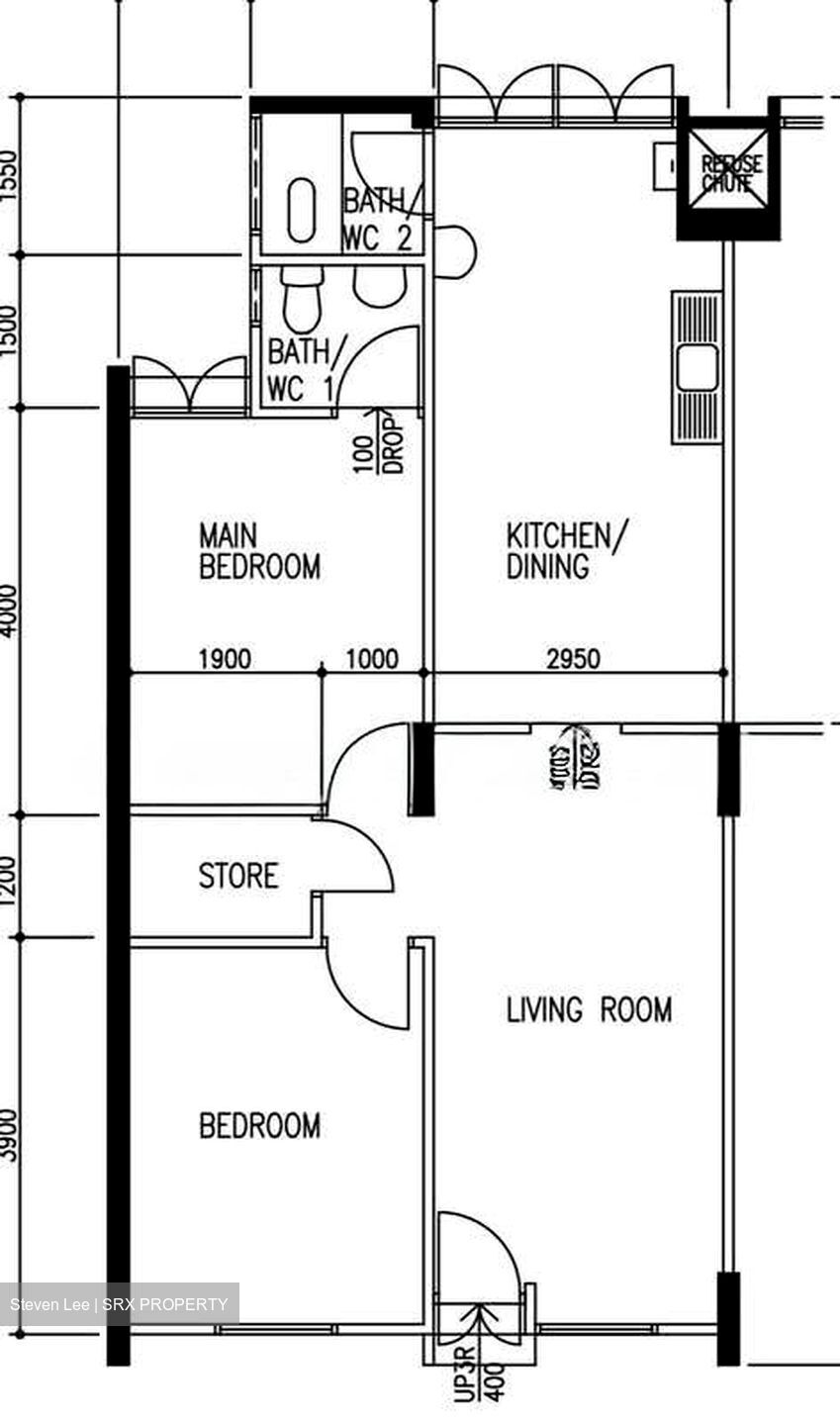 Blk 102 Pearl Garden (Bedok), HDB 3 Rooms #551384681